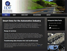 Tablet Screenshot of integratedatafacts.com
